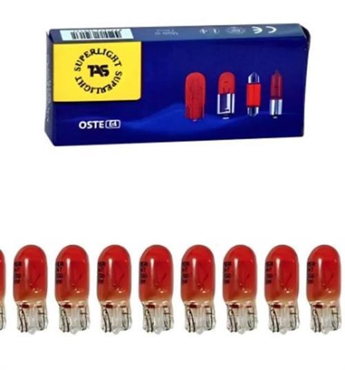SUPERLIGHT PARK AMPULÜ DİPSİZ T10 5W 12V TURUNCU