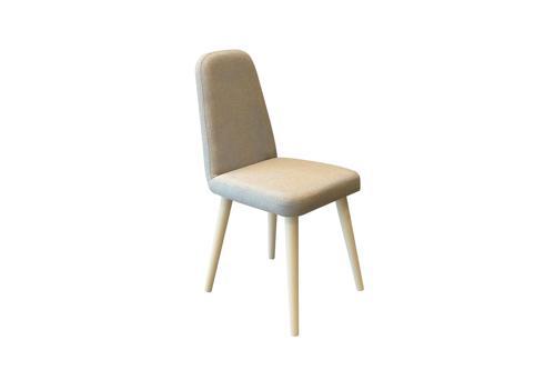 MİORA MİNİ SANDALYE SEDEF KREM KREM 2'Lİ SET