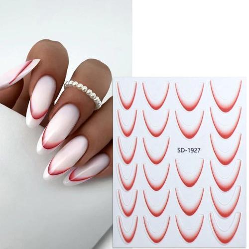 5D Tırnak Stickerları - 5D Nail Stickers SD-1927