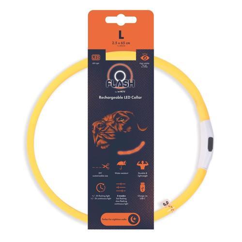 Flash Led Boyun Tasma Turuncu (L)