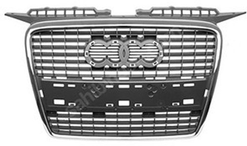 Audi A3 Ön Panjur Krom Cerceve Koyu Gri 2005-2008