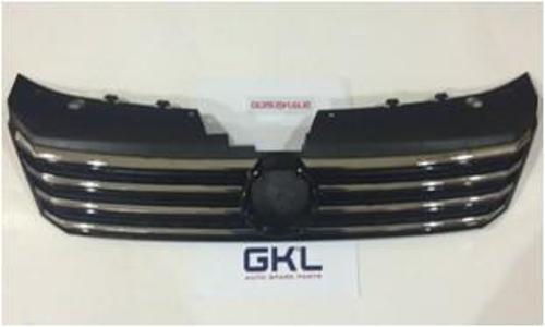 Passat B7 Ön Panjur Krom Çizgili Parlak Siyah 2011-2015