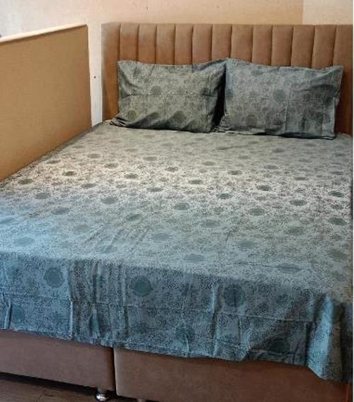 TÜRKİZ ÇİFT KİŞİLİK PAMUK SATEN NEVRESİM TAKIMI PETROL