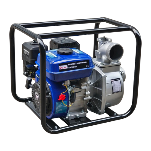 B.H.D. BHD00798 3"(80mm) 5.37Hp Benzinli Su Motoru/Pompası