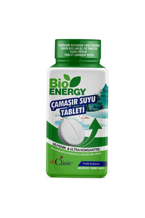 Bioenergy Tablet Çamaşır Suyu Kar Beyazı