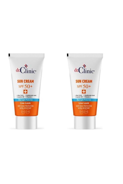 Güneş Koruyucu Krem Spf 50 2'Li Set (50 Ml 50 Ml)