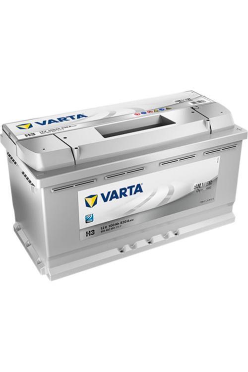 H3 12V 100 Ah 830A Silver Dynamic Akü 2025 HURDA İADESİZ