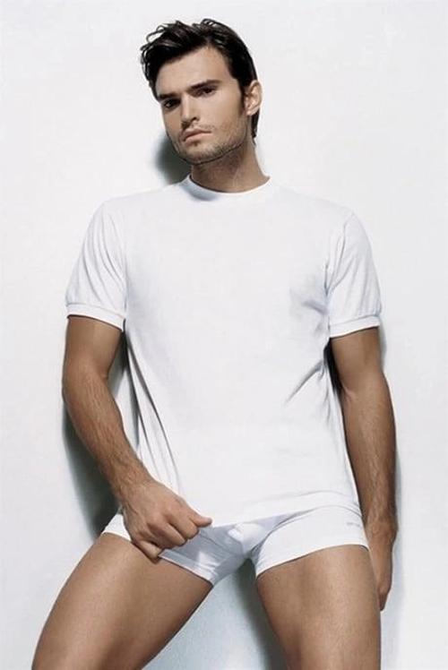 MDB Çift Kaplan 940 Amerikan Yaka Erkek Atlet