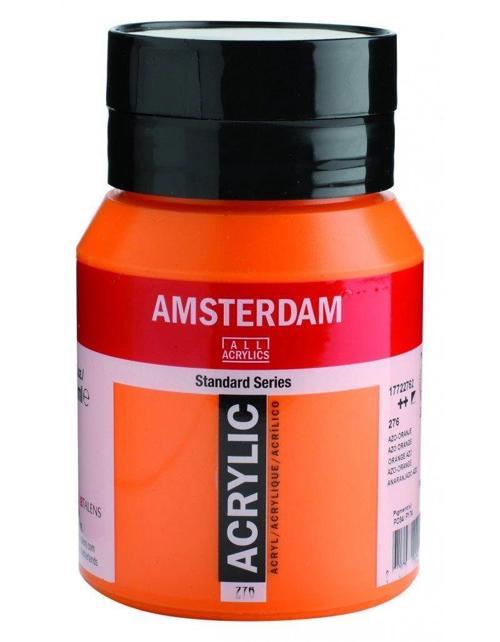 Amsterdam Akrilik Boya 500 ml. 276 Orange Azo