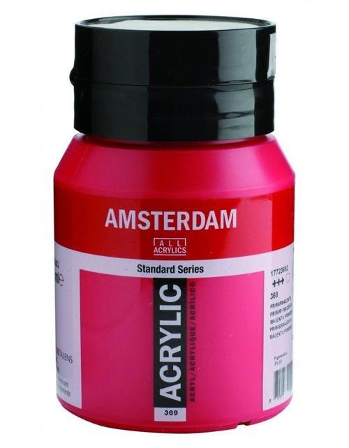 Amsterdam Akrilik Boya 500 ml. 369 Primary Magenta