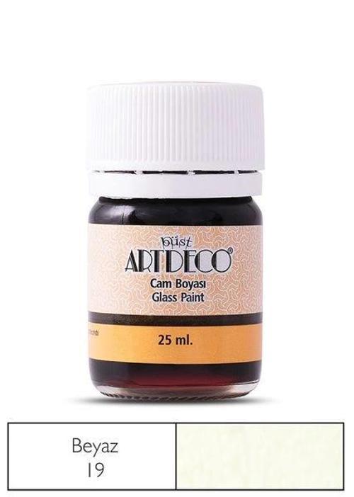 Cam Vitray Boyası 25 ml. 19 BEYAZ