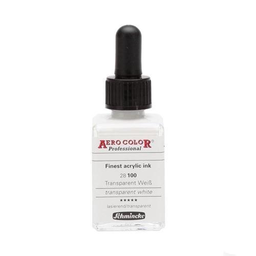 Aero Color Akrilik Mürekkep 28 ml. 100 Transparent White