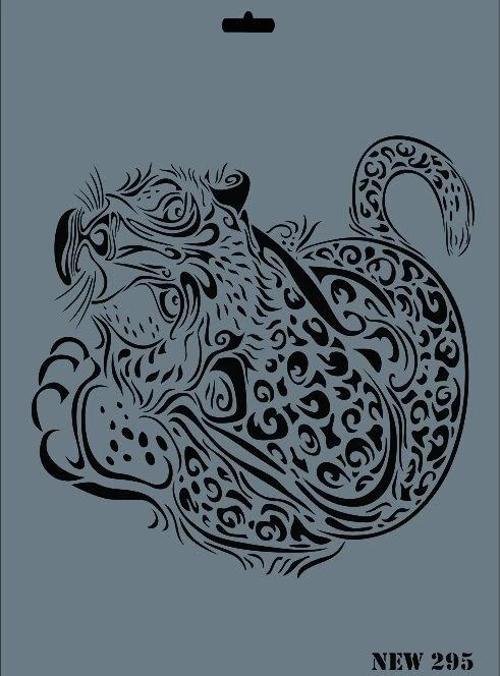 Stencil Boyama Şablonu 25x35 cm. NEW-295