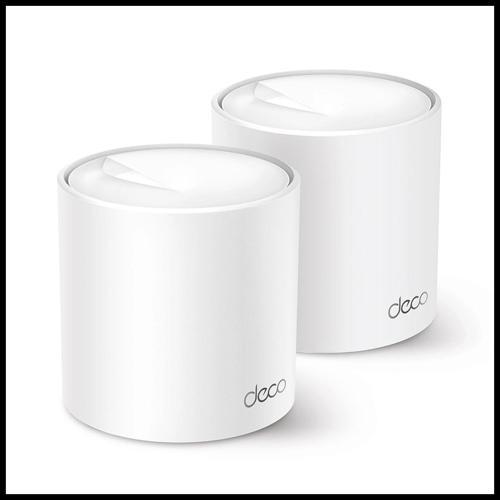 Tp-lınk Deco-x50, Ax3000, İkili Mesh, 3000mbps Dual Band, Wifi6, 3port Gigabit Lan, 420m2 Kapsama Al