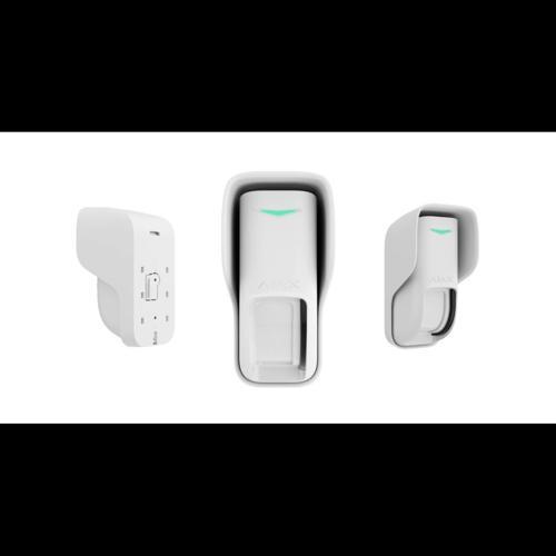 Curtain Outdoor Kablosuz Perde Tipi Hareket Dedektörü Beyaz