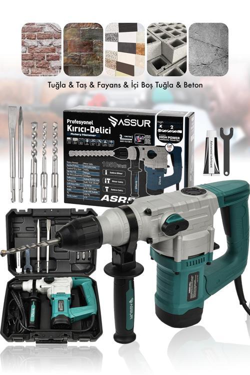 1050W Profesyonel 28mm Kırıcı Delici Hilti Darbeli Hilti