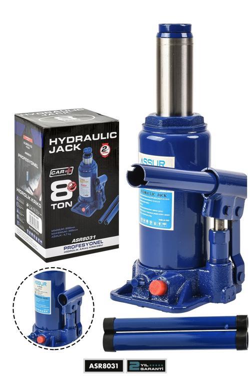 8 Ton Oto Kriko Araç Kaldırma Krikosu Şişe Kriko Hidrolik Kaldırma