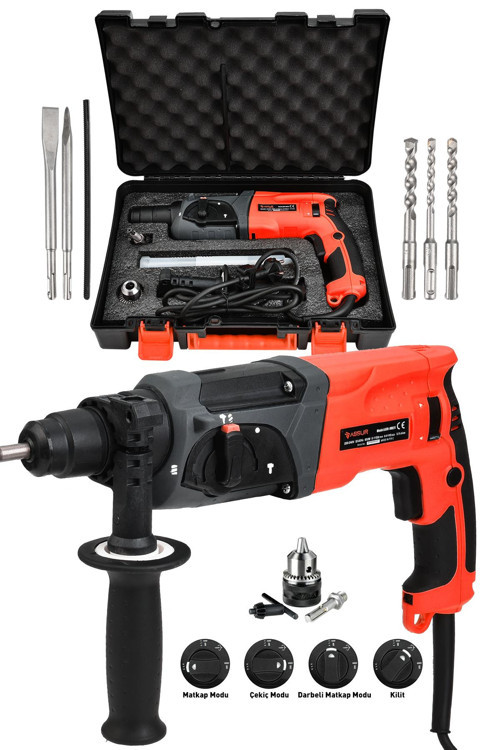 850W Darbeli Metal Şanzıman Kırıcı Delici Hilti Matkap