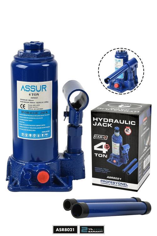 4 Ton Oto Kriko Araç Kaldırma Krikosu Şişe Kriko Hidrolik Kaldırma