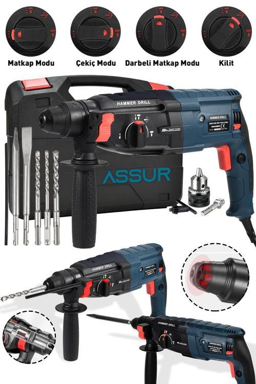 Profesyonel Metal Şanzıman Kırıcı Delici Hilti Darbeli Matkap 2-28mm