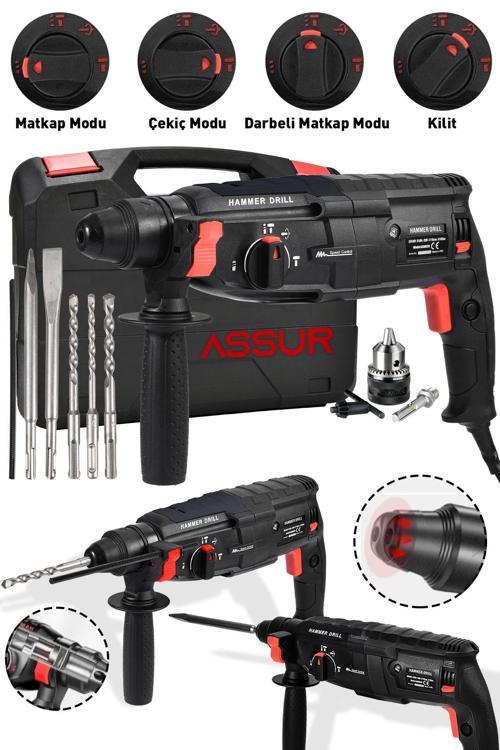 Profesyonel Metal Şanzıman Kırıcı Delici Hilti Darbeli Matkap 2-28mm