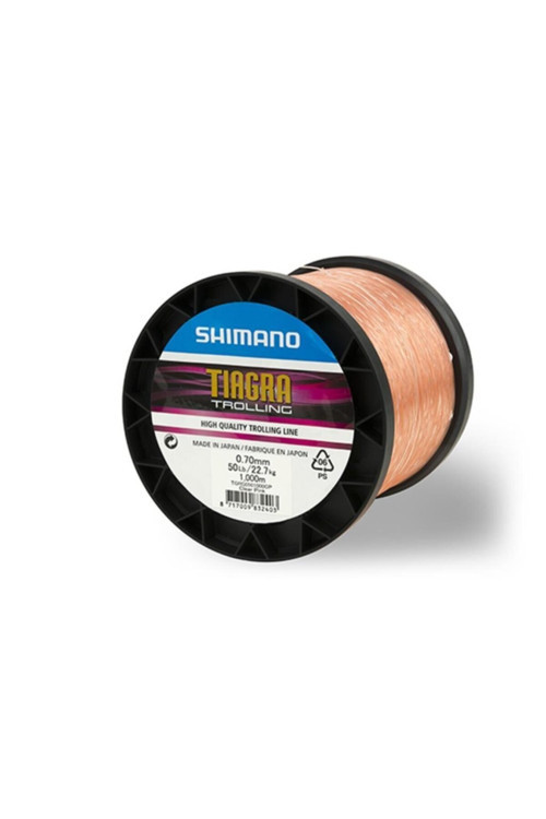 - Tiagra Trolling 80Lb 1000M Clear Pink