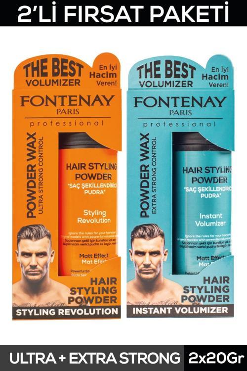 SAÇ ŞEKİLLENDİRİCİ PUDRA TOZ WAX MAT EFFECT VE ULTRA STRONG 20GR