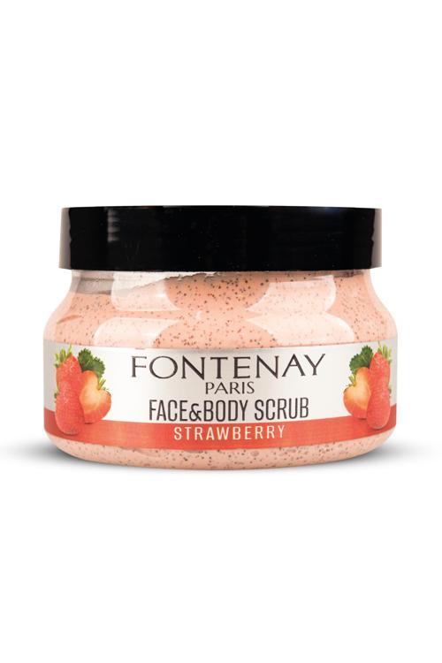 Face And Body Yüz Ve Vücut Için Peeling Etkili Scrub Yüz Maskesi Çilekli 350ML