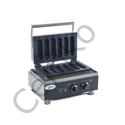 Çubukta Waffle Makinası 6 Gözlü Zaman Ayarlı Türkiyede İlk Ve Tek (Model Torbalı)