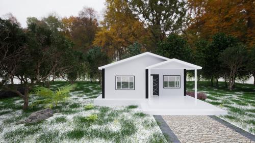 61 M2 STANDART PREFABRİK KONUT