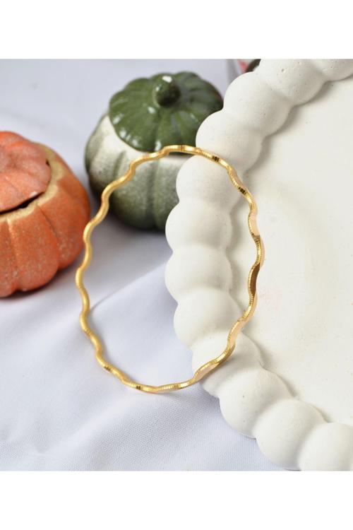 20 Gr (Gram) 22 Ayar Zikzak Ajda Bilezik