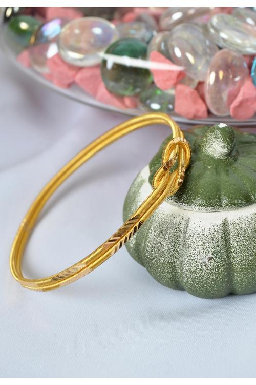 30 Gr (Gram) 22 Ayar Sonsuzluk Aşk Düğümü Ajda Bilezik