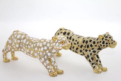 MDB Swarovski Taşlı Tekli Leopar Model 4