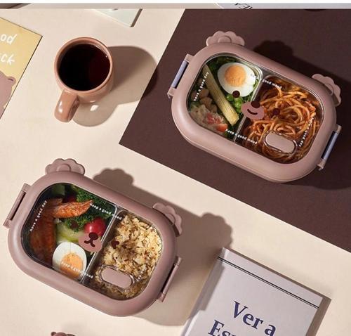 MDB Bölmeli Paslanmaz Çelik Yemek Kutusu