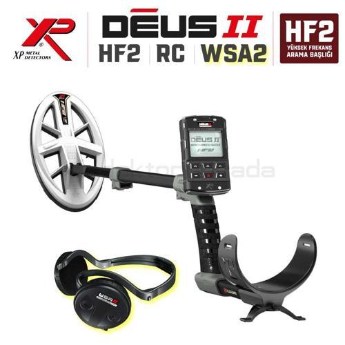 Deus 2 Dedektör - HF 2 Başlık, Ana Kontrol Ünitesi WSA2 Kulaklık
