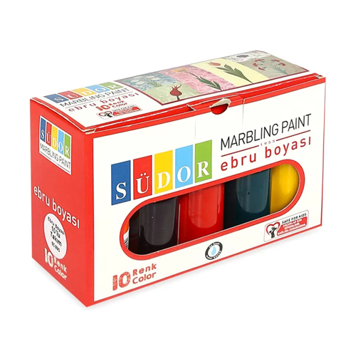 SD890 EBRU SETİ 10 RENKx25ml