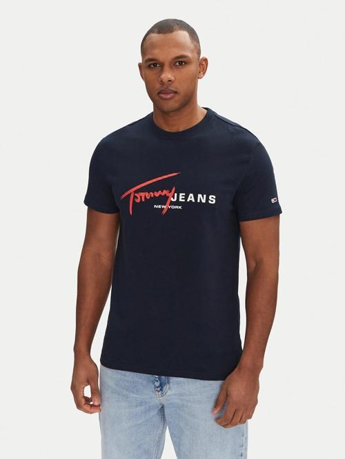 TOMMY HILFIGER ERKEK T-SHIRT DM0DM20817-C1G