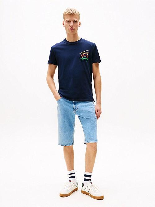 TOMMY HILFIGER ERKEK T-SHIRT DM0DM20771-C1G