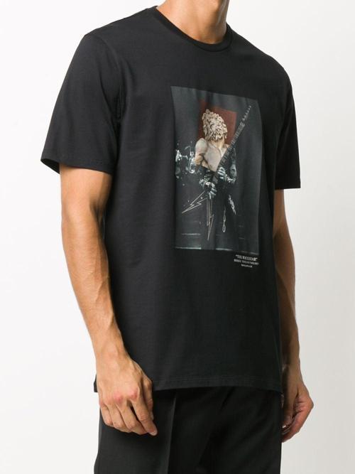 NEIL BARRETT ERKEK T-SHIRT PBJT793D-P557S-1874