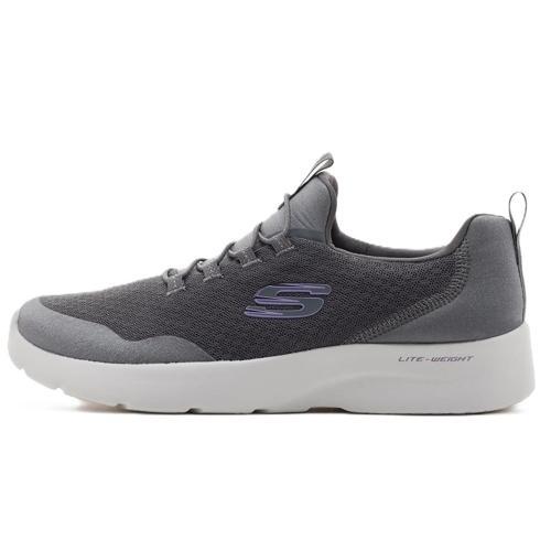 Dynamight 2.0 Real Smooth Memory Foam Womens Sneaker Hafızalı Taban Lastik Bağcıklı Kadın Günlük Ayakkabı Gri