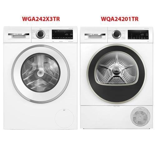 WGA242X3TR - WQA24201TR 9 Kg Çamaşır Kurutma Makinesi 2'li Set