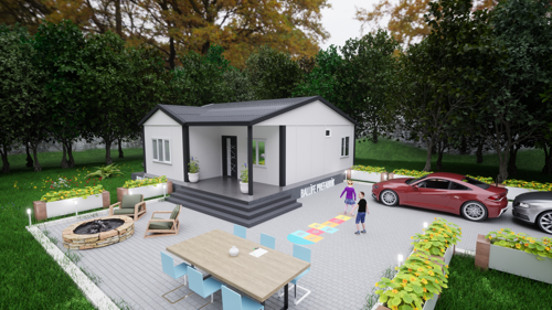 BALLİFEPREFABRİL 69 M2 STANDART PREFABRİK KONUT