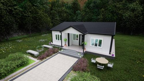 95 M2 STANDART PREFABRİK KONUT