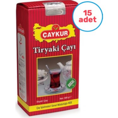 Tiryaki Çay 500 gr 15'li Paket