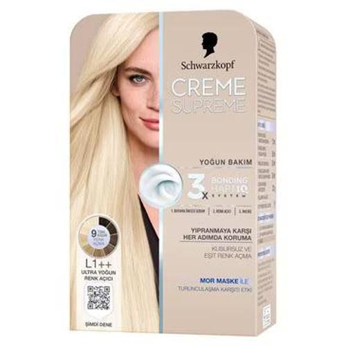 Creme Supreme Saç Boyası Yoğun Renk Açıcı