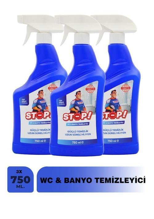 3'lü Wc & Banyo Temizleyici
