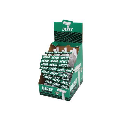 DERBY TEK BIÇAK 100PCS BANYO SAPLI JİLET (2818)