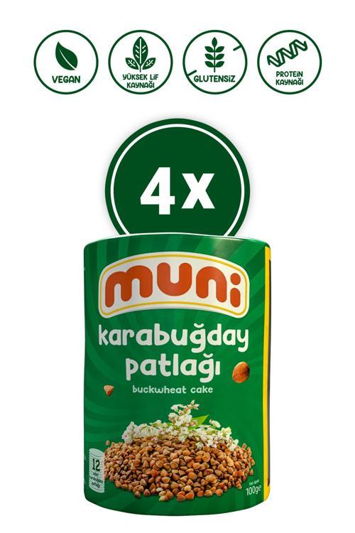Glutensiz Karabuğday Patlağı 100 Gr 4'Lü