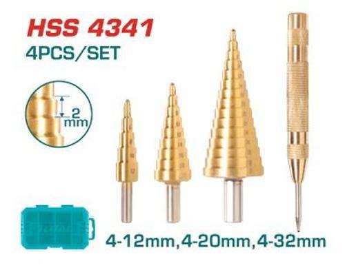 Kademeli Matkap Uç Seti 4-12 Mm 4-20 Mm 4-32 Mm Tacsd2041