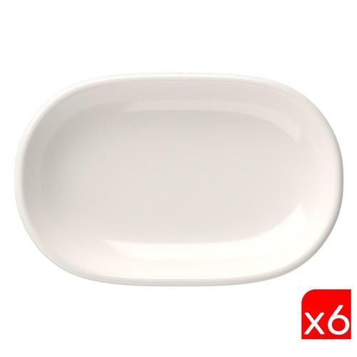 Porselen Magnus Oval Kayık Tabak 27,50x17,50x3cm 6 LI